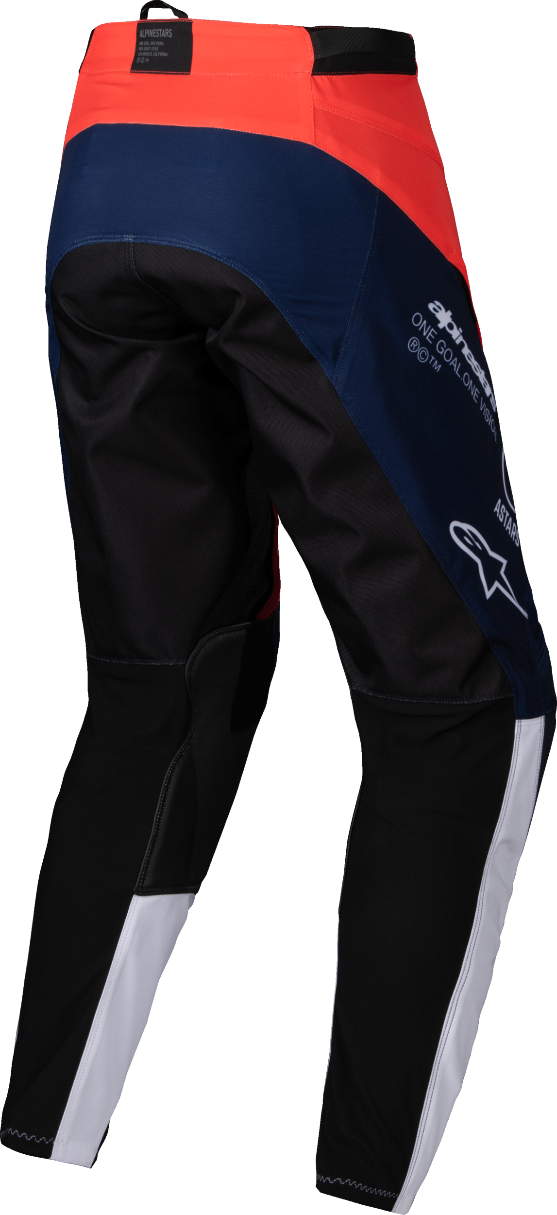 Pro Dura Pants Navy/Hot Orange/White 34