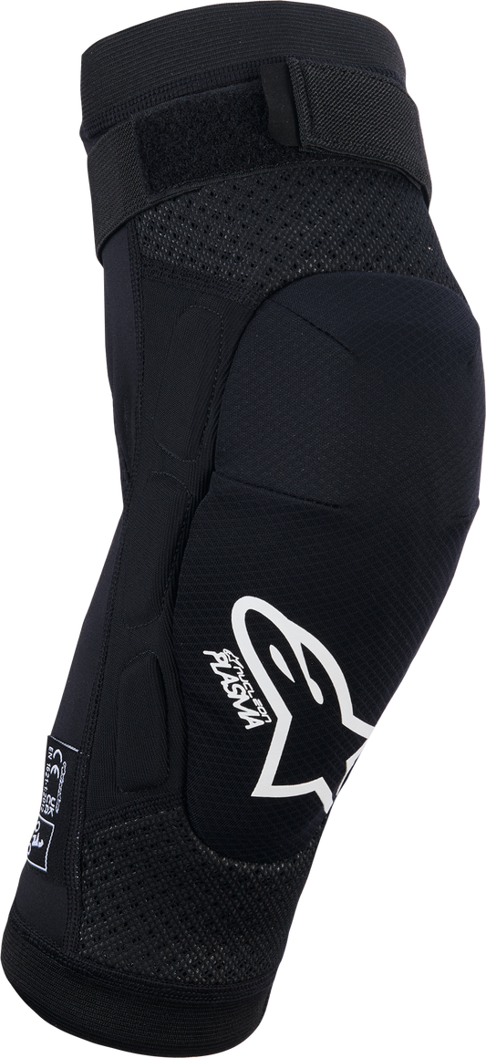 Bionic Plasma Yth Knee Protc Blk/Red/Wht Sm/Md