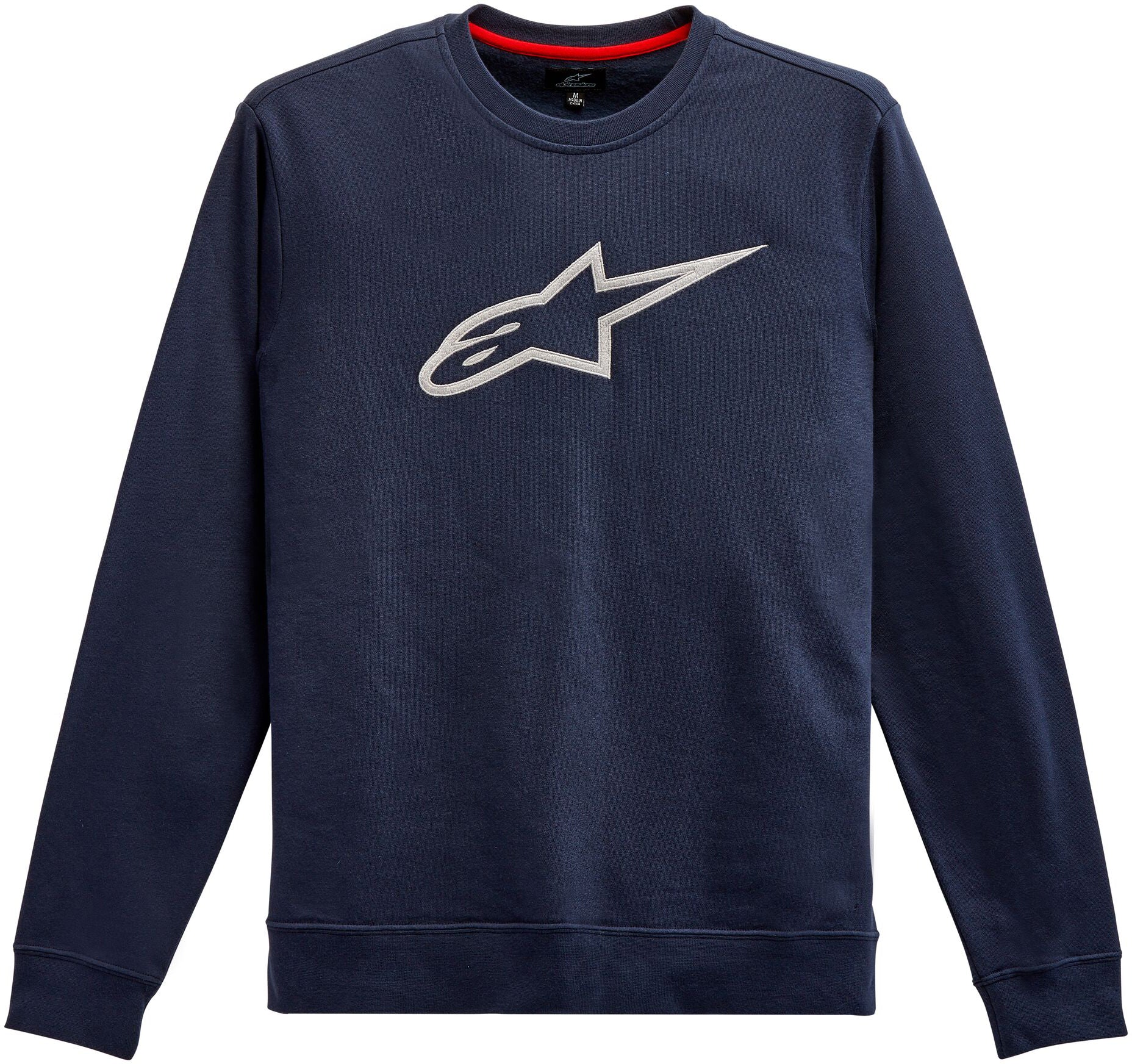 Ageless Crew Fleece Navy/Grey 2x